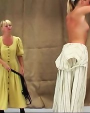 The headmistress catches wind of Dzejnisis` defiant ways and decides to give her a good old fashion whipping