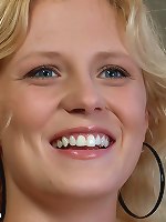 Hot blonde with big natural tits gets publicly fucked and punished in a bar