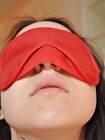 Legal age teenager floozy blindfolded plus bound hither