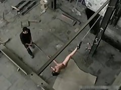 Hard core bondage and brutal punishement