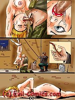 Bondage and humiliation for fantasy art women