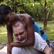 Interracial smother and facesit